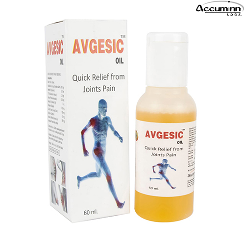 Product Name: Avgesic, Compositions of Avgesic are  - Accuminn Labs