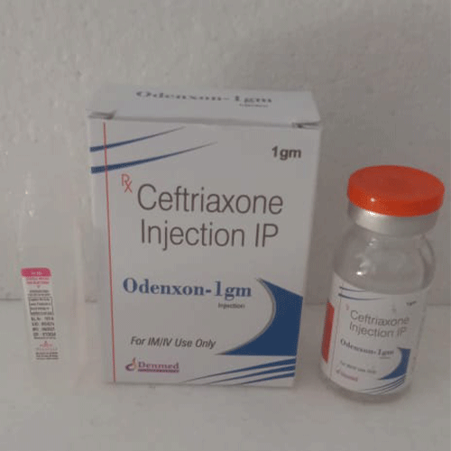 Product Name: Odenxon , Compositions of Odenxon  are Ceftriaxone - Denmed Pharmaceutical