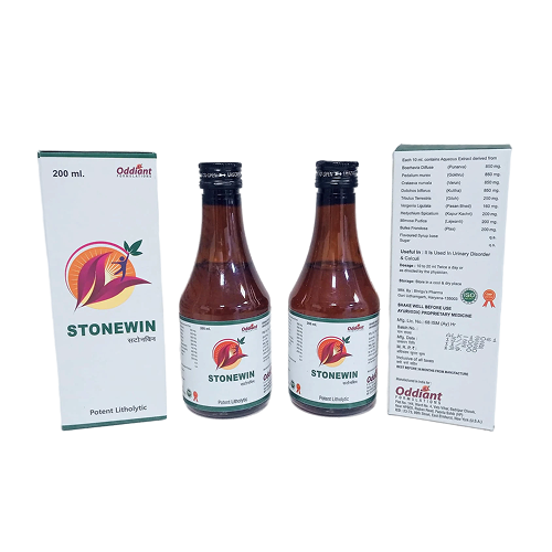 Product Name: Stonewin, Compositions of Stonewin are For kidney stone - Oddiant Formulations