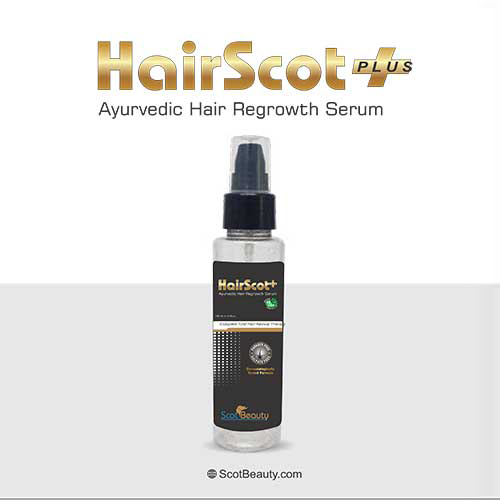 Product Name: Hairscot+, Compositions of Hairscot+ are Ayurvedic Hair Regrowth Serum - Pharma Drugs and Chemicals