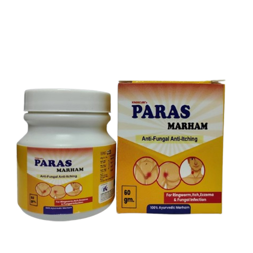 Product Name: PARAS Marham, Compositions of PARAS Marham are Anti-Fungal Anti-Itching - Medlo Biotech