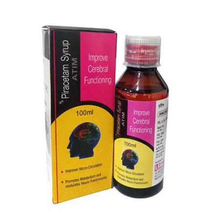 Product Name: Atim, Compositions of Atim are Piracetam Syrup - Trumac Healthcare