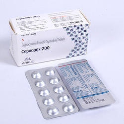 Product Name: Cepodanx 200, Compositions of Cepodanx 200 are Cetrozine Proxietil Tablets - Arkle Healthcare Private Limited