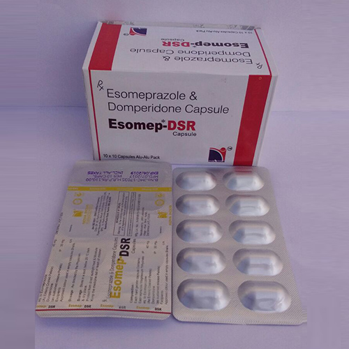 Product Name: Esomep DSR, Compositions of Esomep DSR are Esomeprazole (EC) & Domperidone (SR) Capsules - Nova Indus Pharmaceuticals