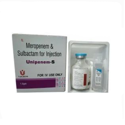 Product Name: Unipenem S, Compositions of Unipenem S are  Meropenem & Sulbactam  Injection With Sterile Water - Unigrow Pharmaceuticals