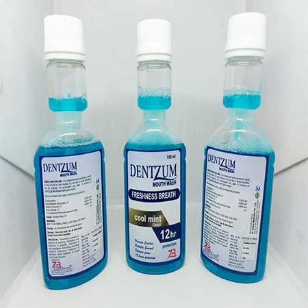 Product Name: Dentizum, Compositions of Cool Mint are Cool Mint - Zumax Biocare
