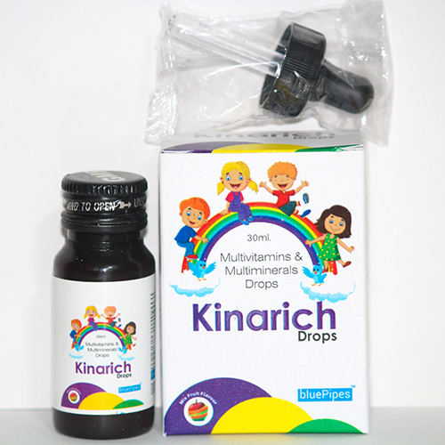 Product Name: KINARICH DROPS, Compositions of KINARICH DROPS are Multivitamins, & Multiminerals  Drops - Bluepipes Healthcare