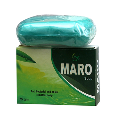 Product Name: Maro, Compositions of Maro are Anti Bacterial and Odour Resistant Soap - Marowin Healthcare