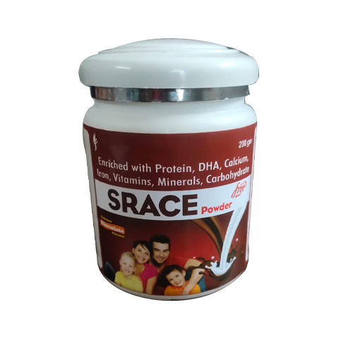Product Name: Srace, Compositions of Srace are Enriched with Protien,DHA,Calcium,Iron,Vitamins,Minerals,Carbohydrate - Jonathan Formulations