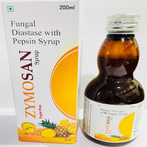 Product Name: Zymosan , Compositions of Zymosan  are Fungal Diastase with Pepsin Syrup - Disan Pharma