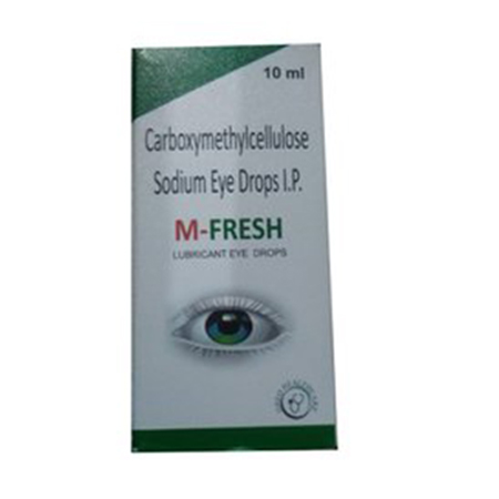 Product Name: M Fresh, Compositions of Carboxymethylcellulose Sodium Eye Drops IP are Carboxymethylcellulose Sodium Eye Drops IP - Oreo Healthcare