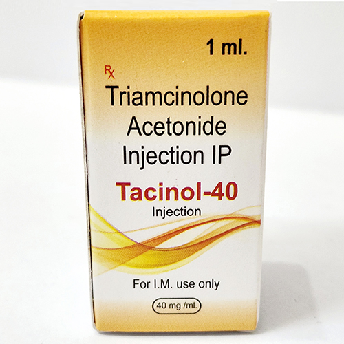 Product Name: Tacinol 40, Compositions of Tacinol 40 are Triamcinolone Acetonide Injection IP - Bkyula Biotech