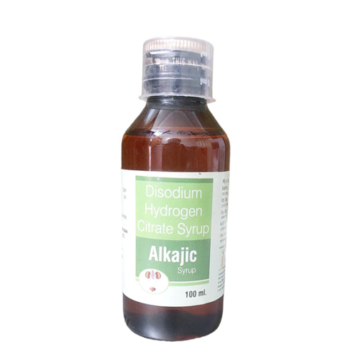 Product Name: Alkajic, Compositions of Alkajic are Disodium Hydrogen Citrate  Syrup - Jecks Pharma