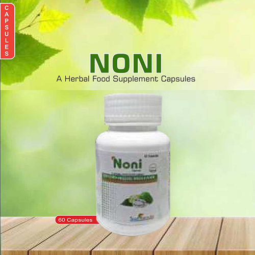 Product Name: Noni, Compositions of Noni are A Herbal Food supplement Capsules - Pharma Drugs and Chemicals