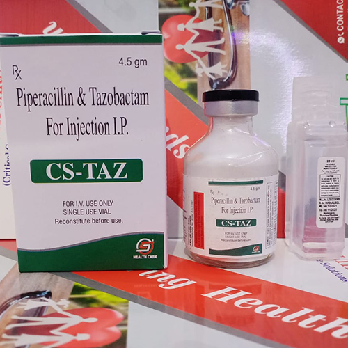 Product Name: CS TAZ, Compositions of CS TAZ are Piperacillin & Tazobactum For Injection I.P - C.S Healthcare