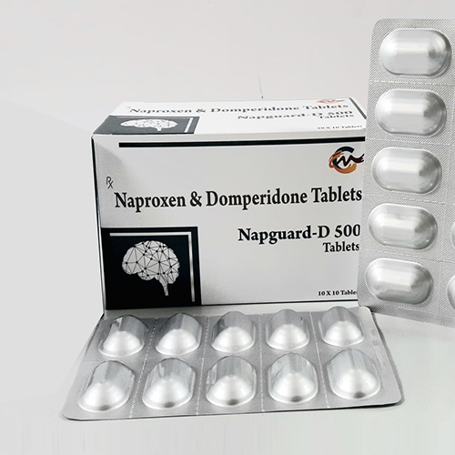 Product Name: Napguard P 500, Compositions of Napguard P 500 are Naproxen & Domperidone Tablets - Asterisk Laboratories