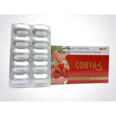 Product Name: COBYA L, Compositions of COBYA L are Potassium Grape seed Methylcobalamin capsules - Alardius Healthcare