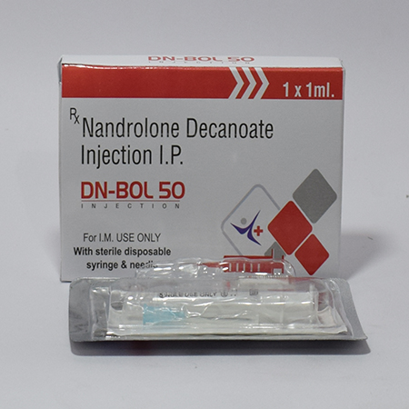 Product Name: Dn Bol 50, Compositions of Dn Bol 50 are Nandrolone Decanoate Injection I.P. - Meridiem Healthcare