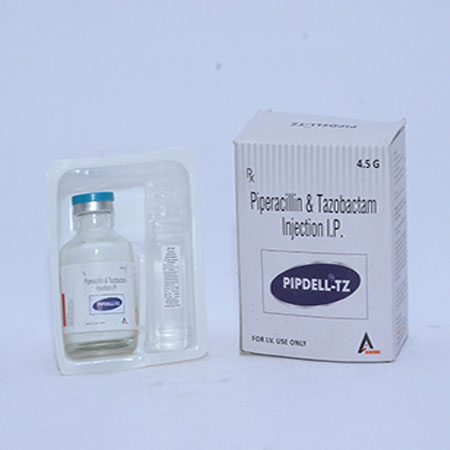 Product Name: PIPDELL TZ, Compositions of PIPDELL TZ are Piperacillin & Tazobactam Injection IP - Alencure Biotech Pvt Ltd