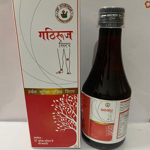 Product Name: Gathiruj, Compositions of Gathiruj are Herbal uric acid Syrup - DP Ayurveda