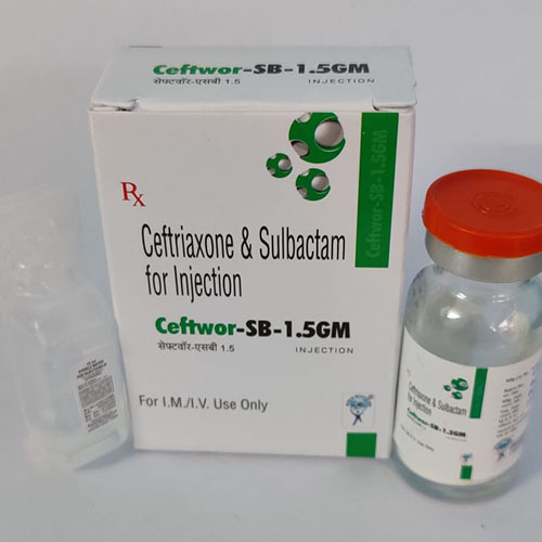 Product Name: Cefowor SB 1.5 gm, Compositions of Cefowor SB 1.5 gm are Ceftriaxone & Sulbactom for  Injection - WHC World Healthcare