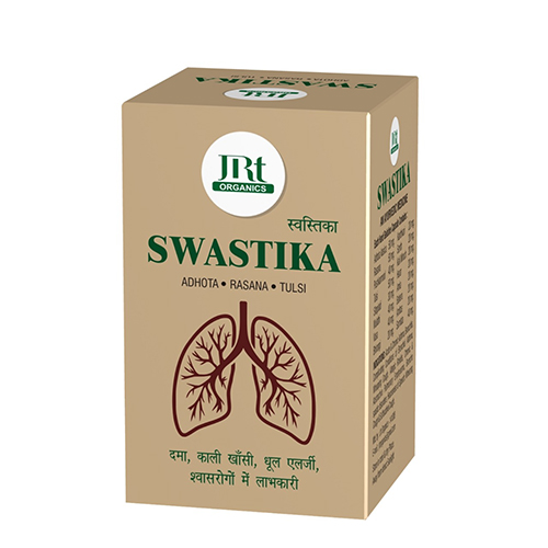 Product Name: Swastika, Compositions of Swastika are Adhota,Rasana,Tulsi - JRT Organics