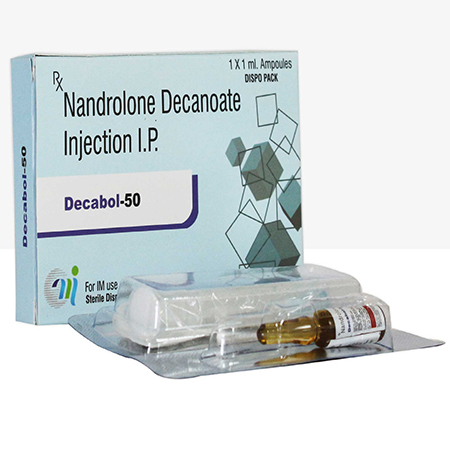 Product Name: DECABOL 50, Compositions of DECABOL 50 are Nandrolone Decanoate Injection IP - Mediquest Inc