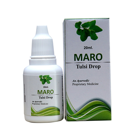 Product Name: Maro Tulsi Drop, Compositions of An Ayurvedic Proprietary Medicine are An Ayurvedic Proprietary Medicine - Marowin Healthcare