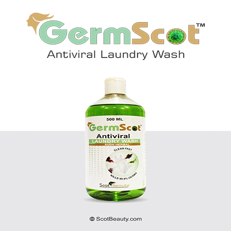 Product Name: GermScot, Compositions of GermScot are Antiviral Laundry Wash - Scothuman Lifesciences