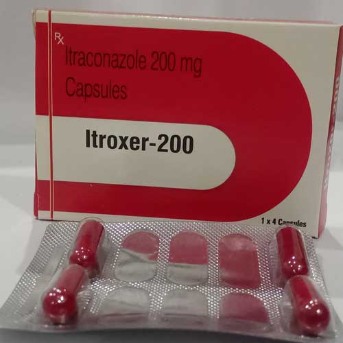 Product Name: Itroxer 200, Compositions of Itroxer 200 are  - Maygriss Healthcare Pvt Ltd