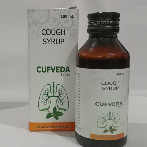 Product Name: Cufveds Syrup, Compositions of Cufveds Syrup are  - Maygriss Healthcare Pvt Ltd